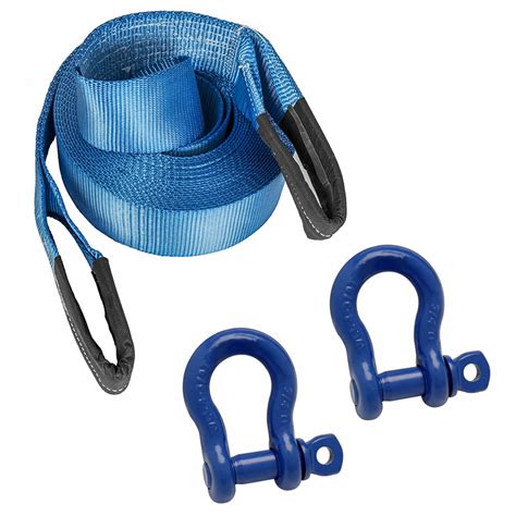 shackles for tow straps